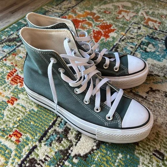 Converse Women’s High-Top Sneakers - Picture 2 of 5